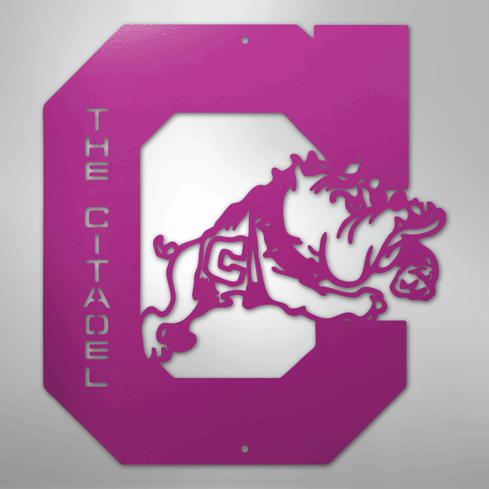 Citadel Bulldog - Steel Sign