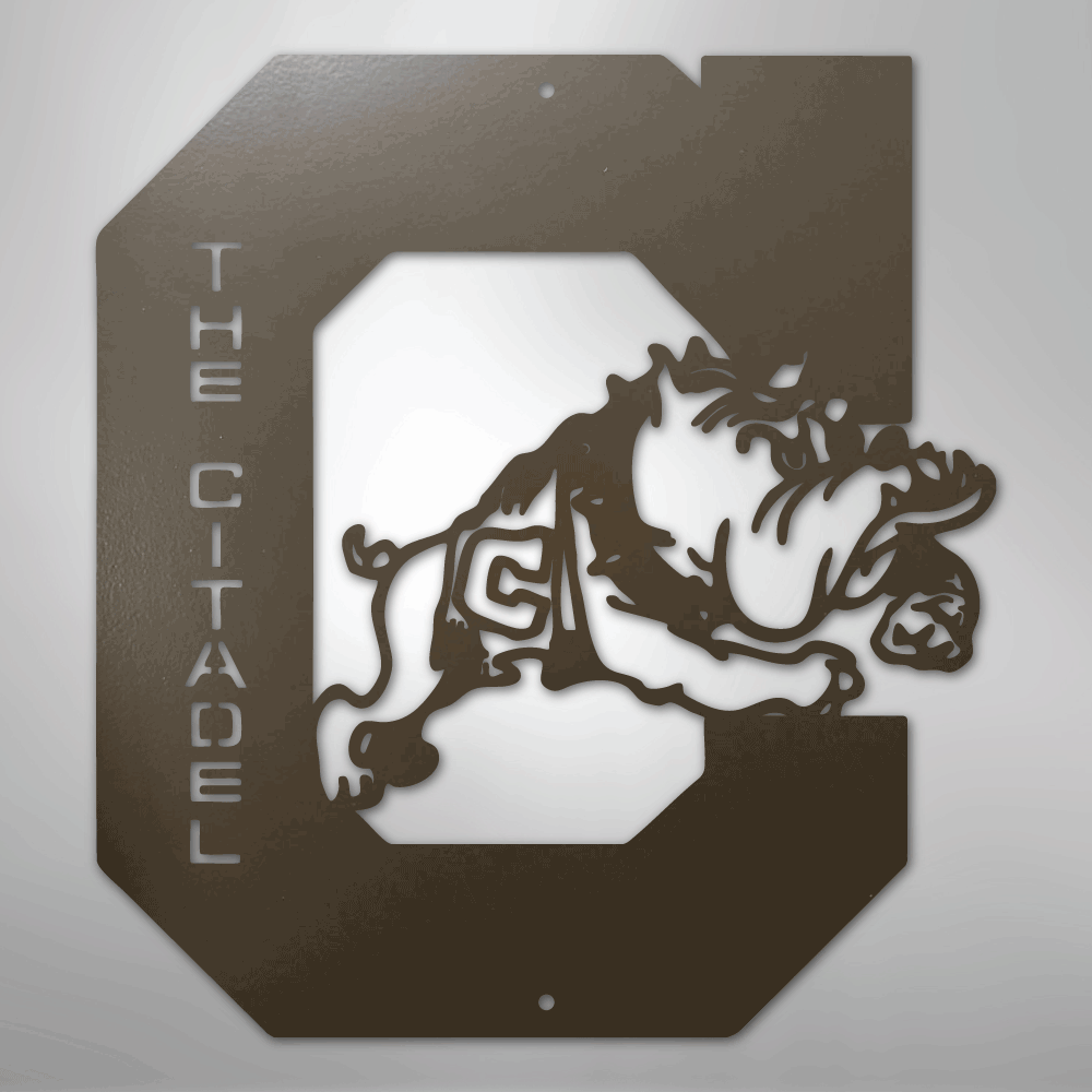 Citadel Bulldog - Steel Sign