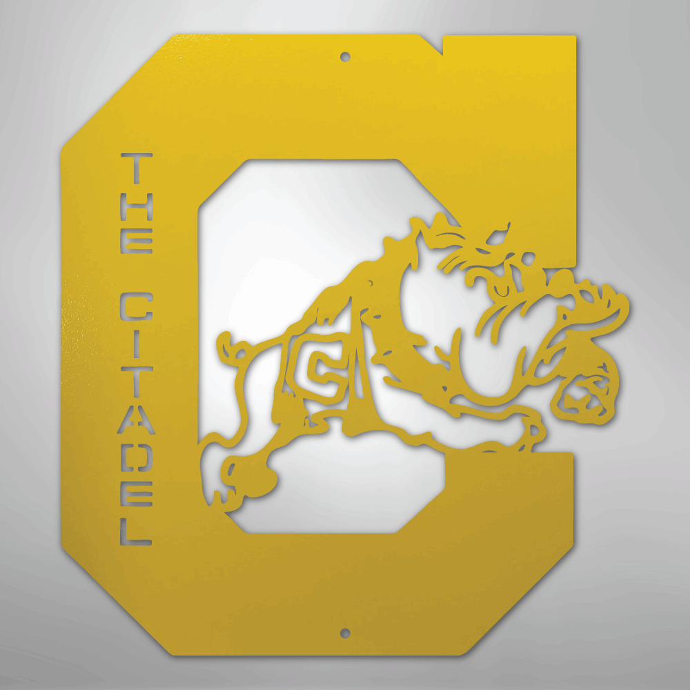 Citadel Bulldog - Steel Sign