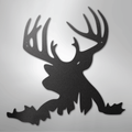 Deer Head - Steel Sign
