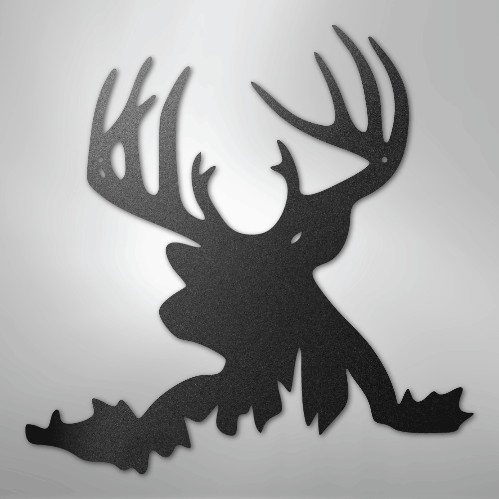 Deer Head - Steel Sign