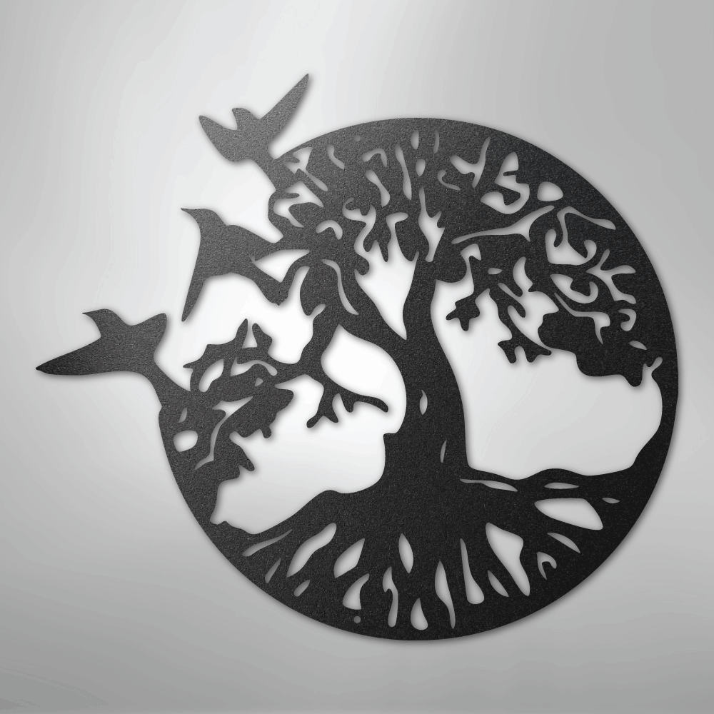 Take Flight Tree - Steel Sign