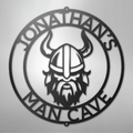 Viking Ring Monogram - Steel Sign
