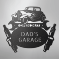 Hot Rod Mechanic Monogram - Steel Sign
