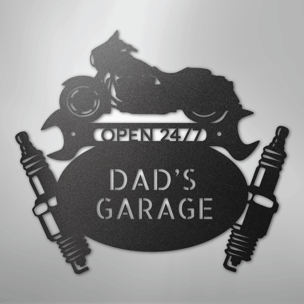 Street Glide Mechanic Monogram - Steel Sign
