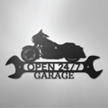 Street Glide Shop Monogram - Steel Sign