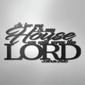 Joshua 24.15 Quote - Steel Sign