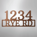 Address - Steel Sign