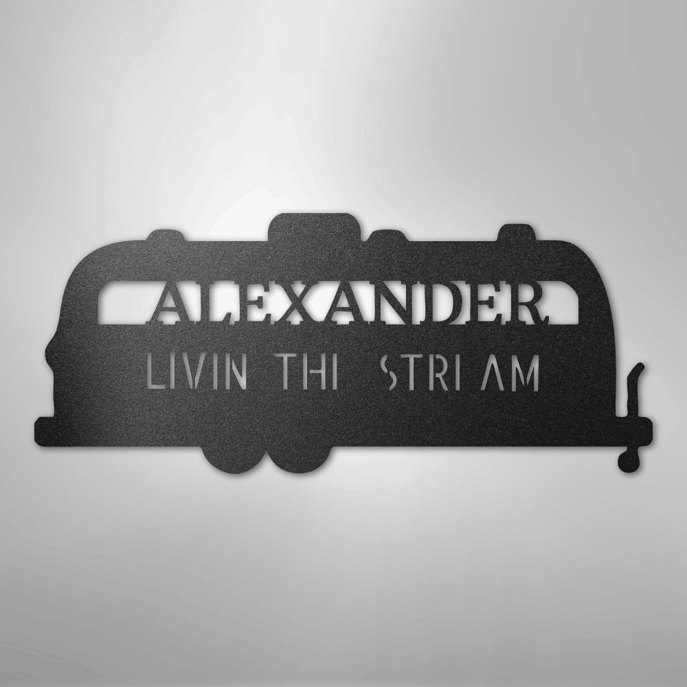 Airstream Monogram - Steel Sign