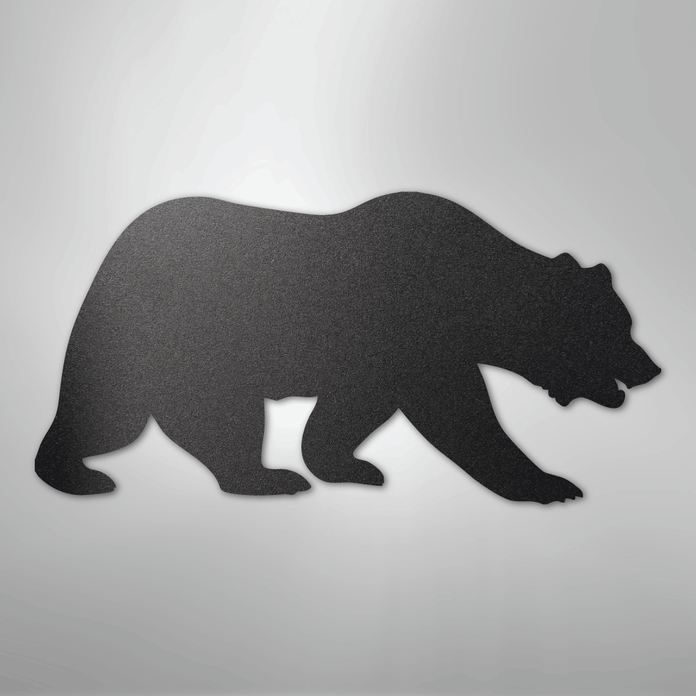 Grizzly Bear - Steel Sign