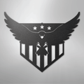 Swooping Eagle - Steel Sign