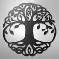 Classic Tree of Life - Steel Sign