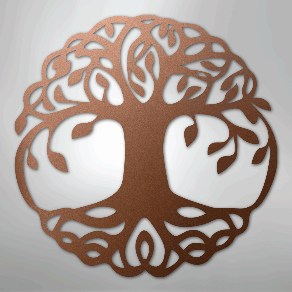 Classic Tree of Life - Steel Sign