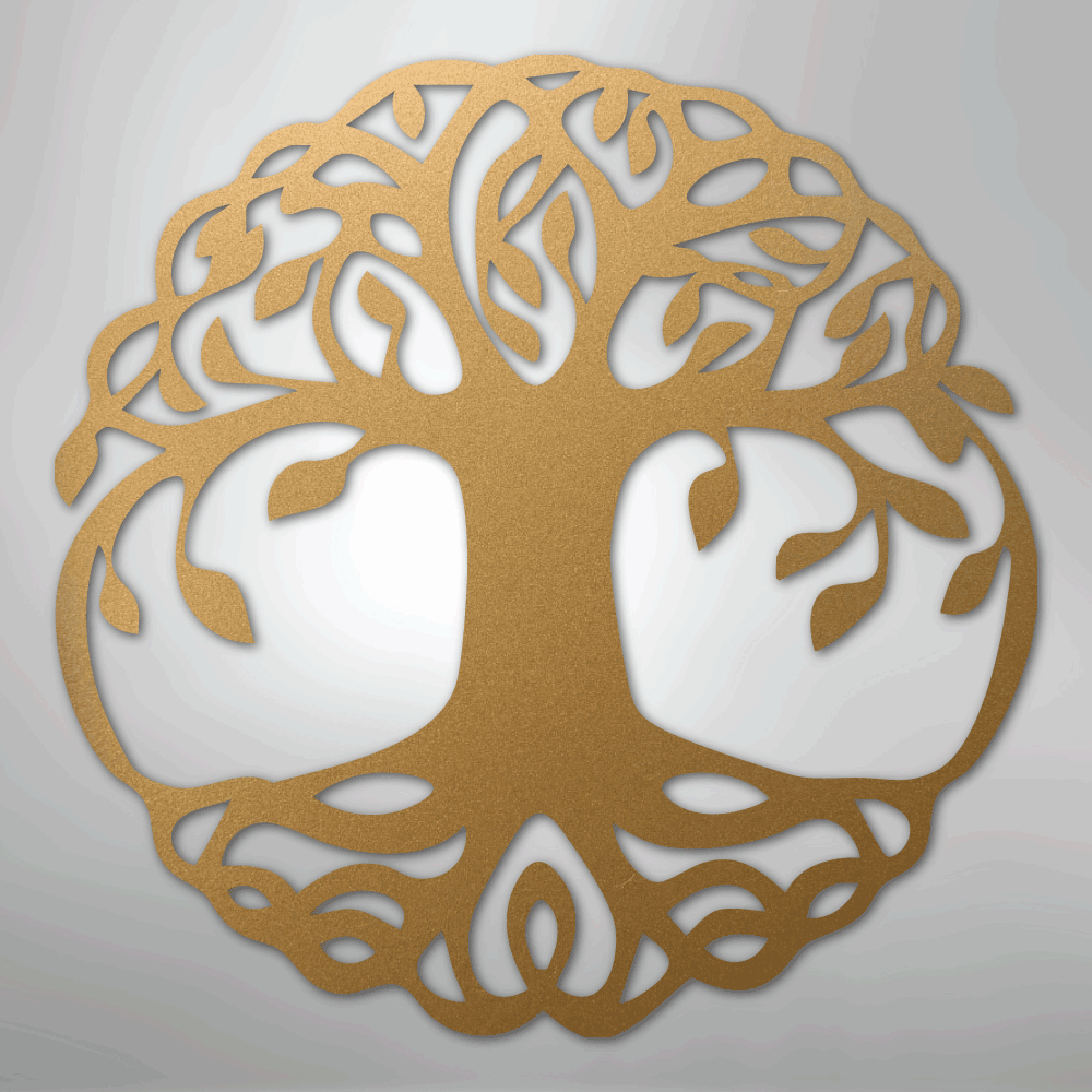 Classic Tree of Life - Steel Sign