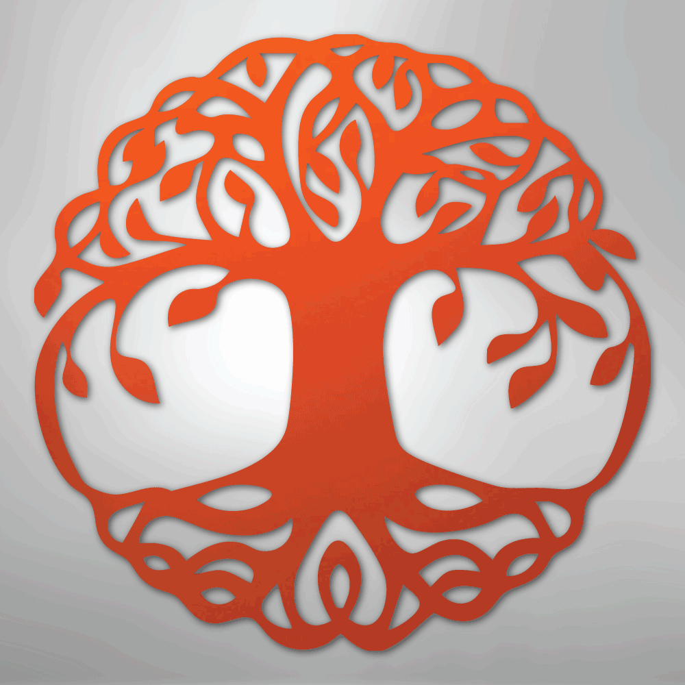 Classic Tree of Life - Steel Sign