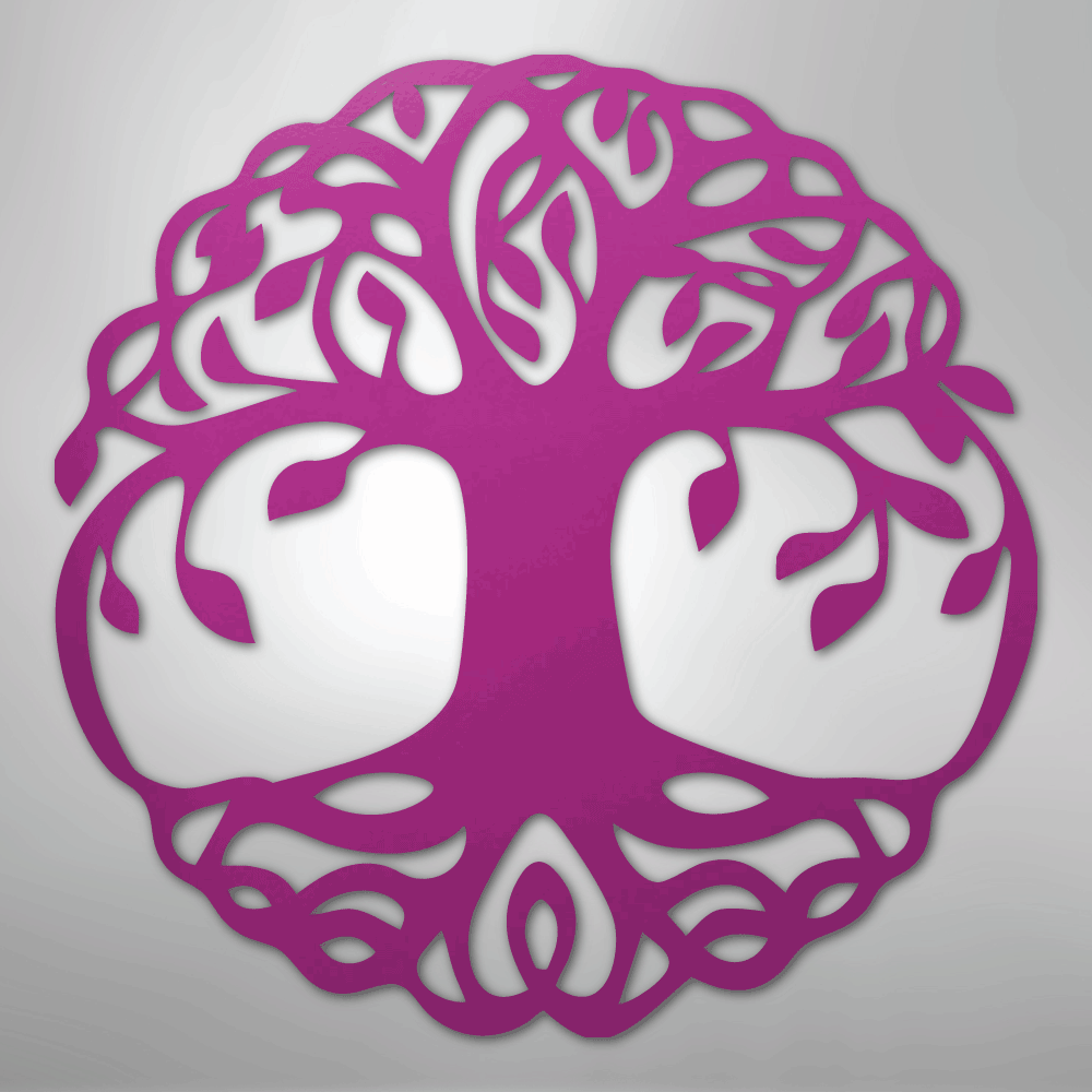 Classic Tree of Life - Steel Sign