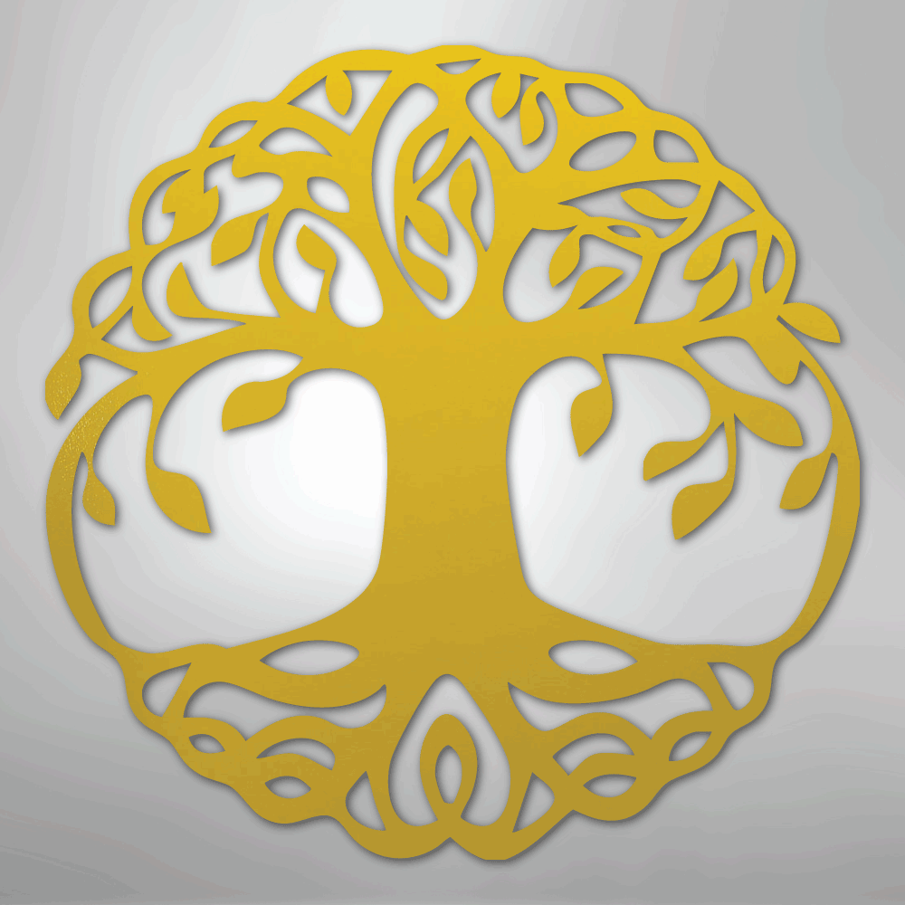Classic Tree of Life - Steel Sign