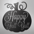 Fall Pumpkin - Steel Sign