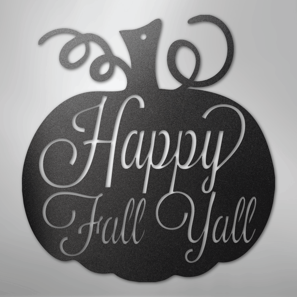 Fall Pumpkin - Steel Sign