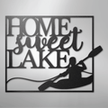 Kayaking - Steel sign