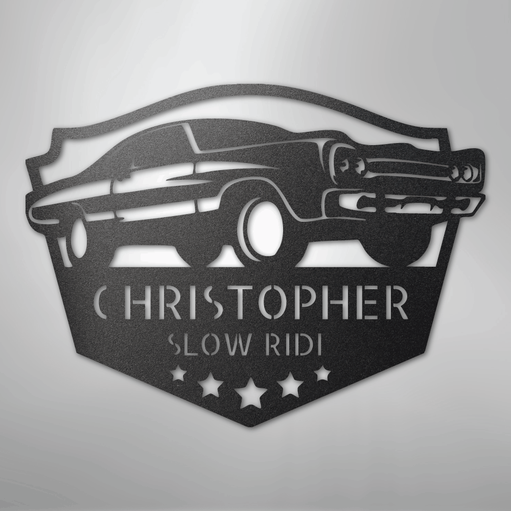 The Art Of Mechanic Monogram - Steel Sign