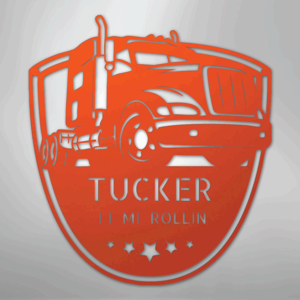 10-4 Roger Monogram - Steel Sign