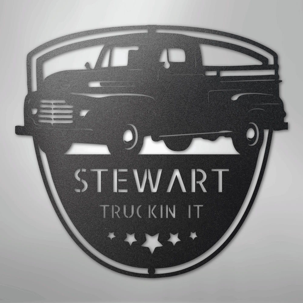 Classic Ford 150 Monogram - Steel Sign