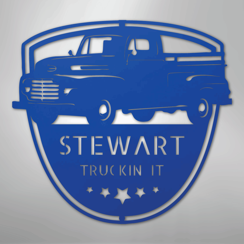 Classic Ford 150 Monogram - Steel Sign
