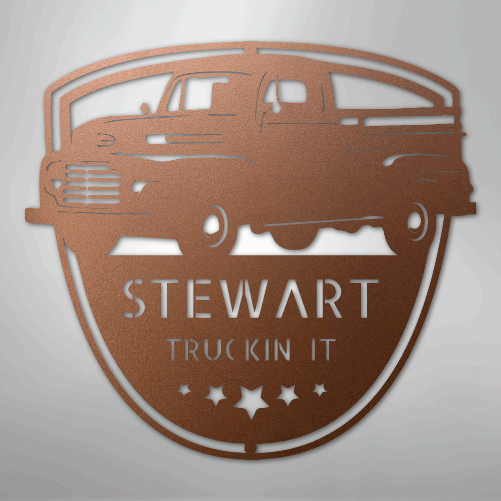 Classic Ford 150 Monogram - Steel Sign