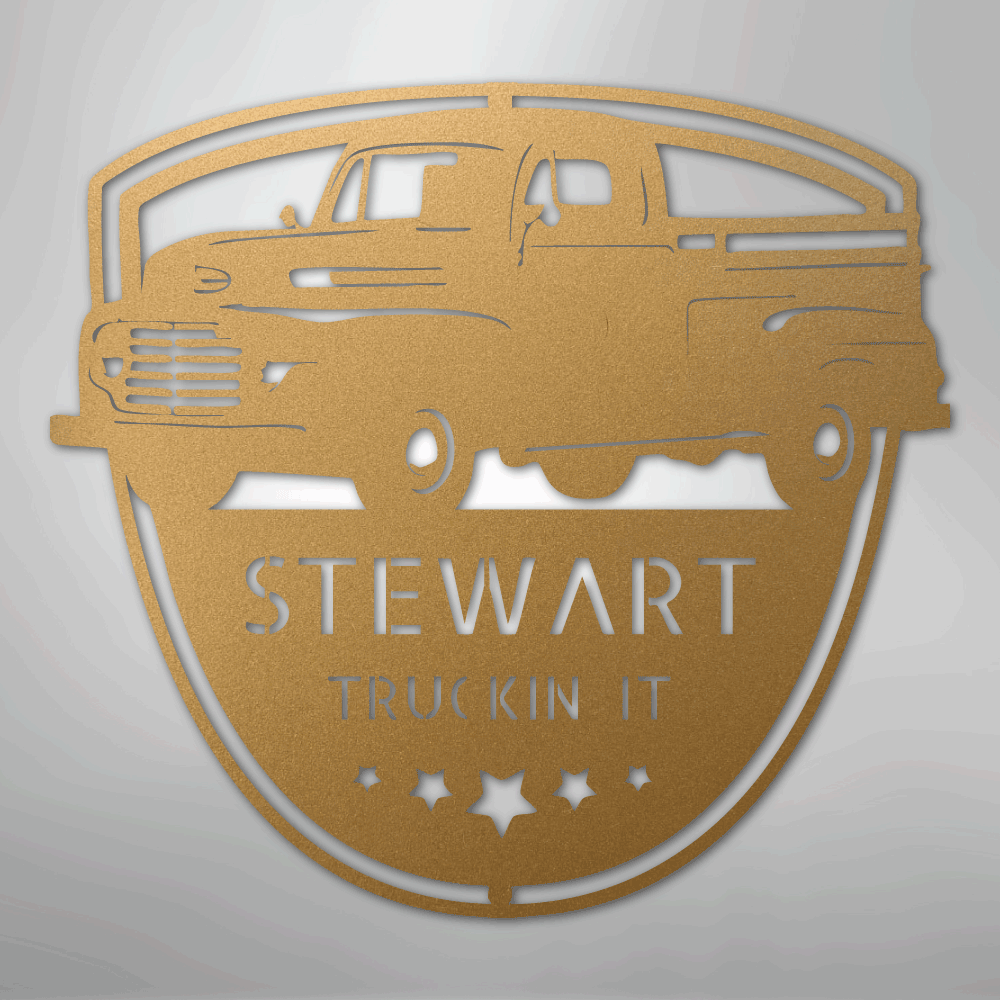 Classic Ford 150 Monogram - Steel Sign