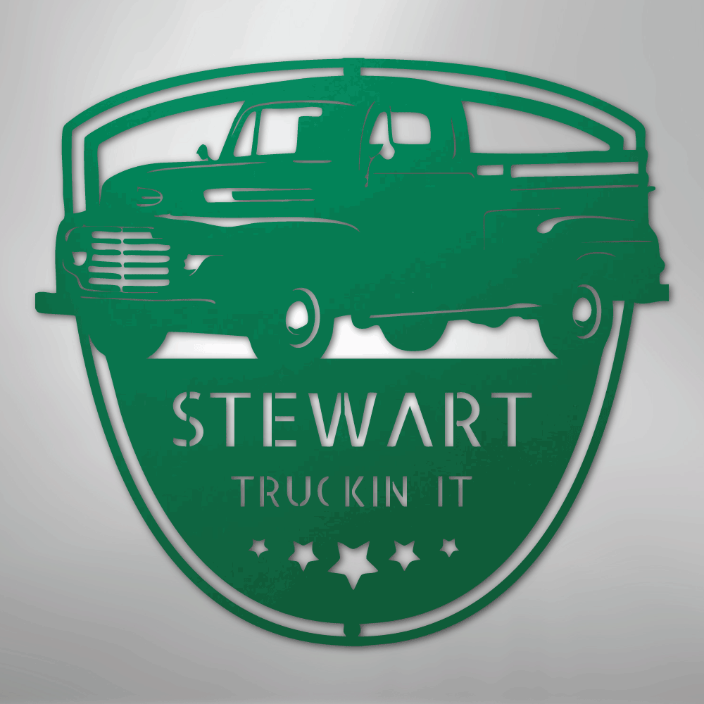 Classic Ford 150 Monogram - Steel Sign