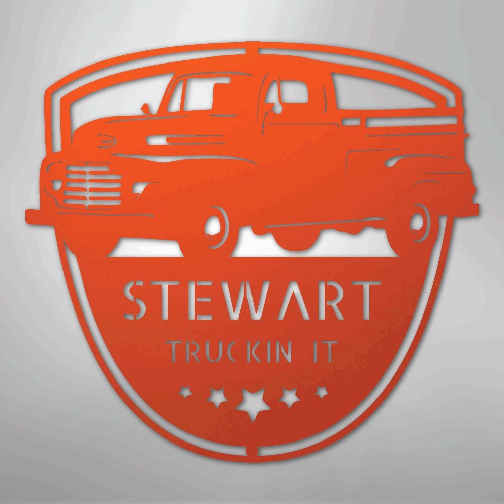 Classic Ford 150 Monogram - Steel Sign