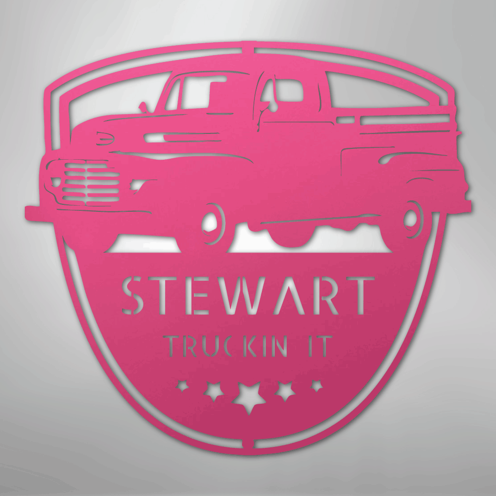 Classic Ford 150 Monogram - Steel Sign
