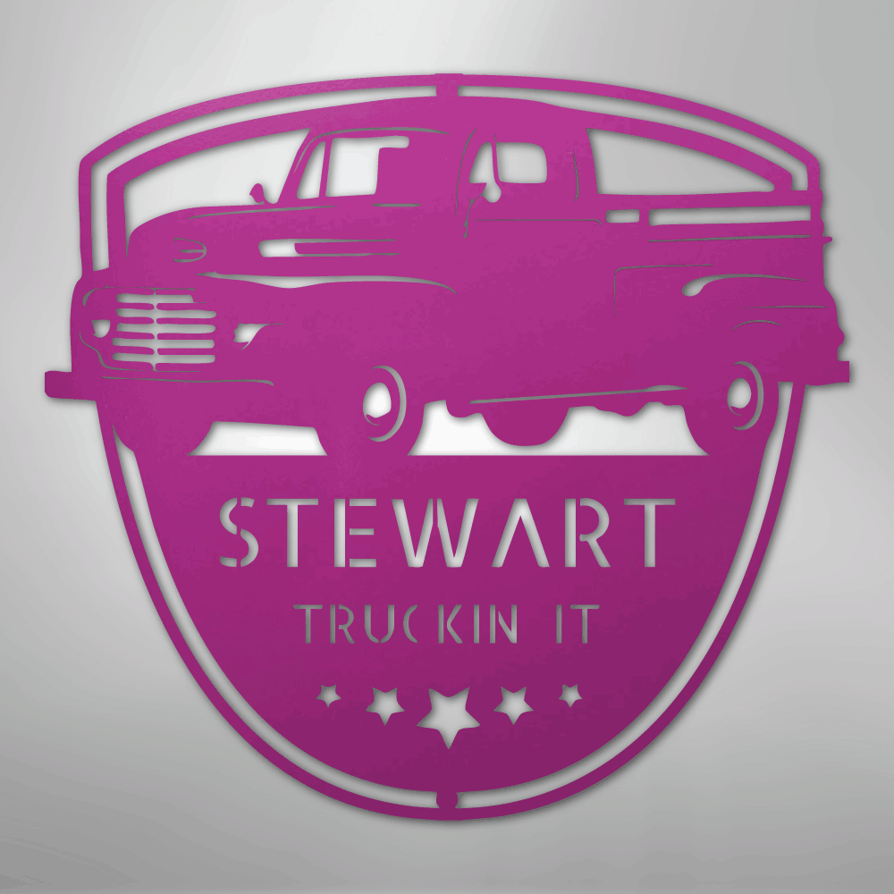 Classic Ford 150 Monogram - Steel Sign