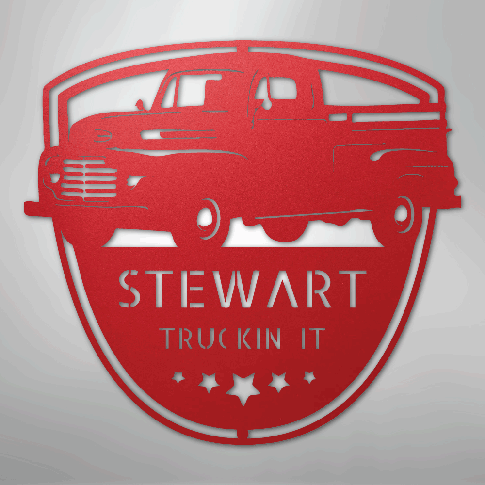 Classic Ford 150 Monogram - Steel Sign