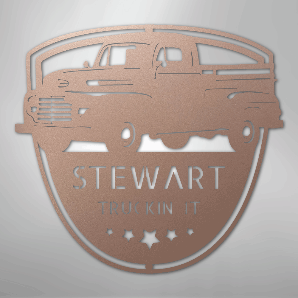 Classic Ford 150 Monogram - Steel Sign