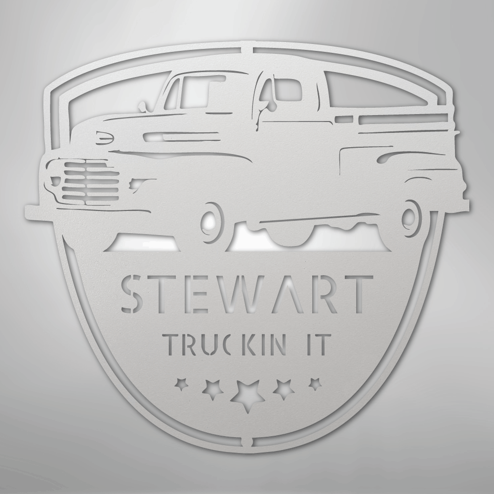 Classic Ford 150 Monogram - Steel Sign