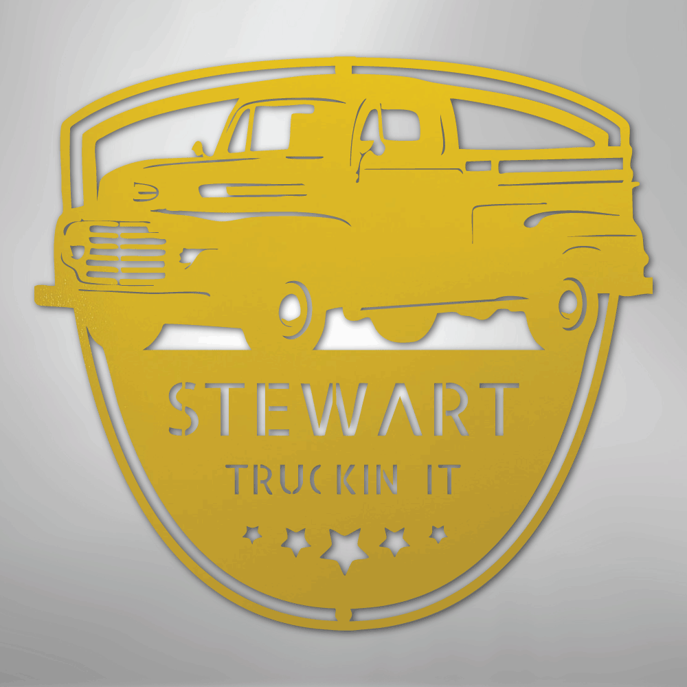 Classic Ford 150 Monogram - Steel Sign