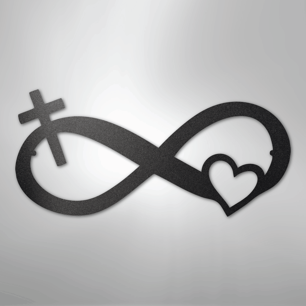Lords Infinite Love - Steel Sign