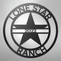 LoneStar 1 Monogram - Steel Sign
