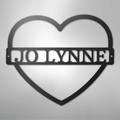 Mother's Love Monogram - Steel Sign