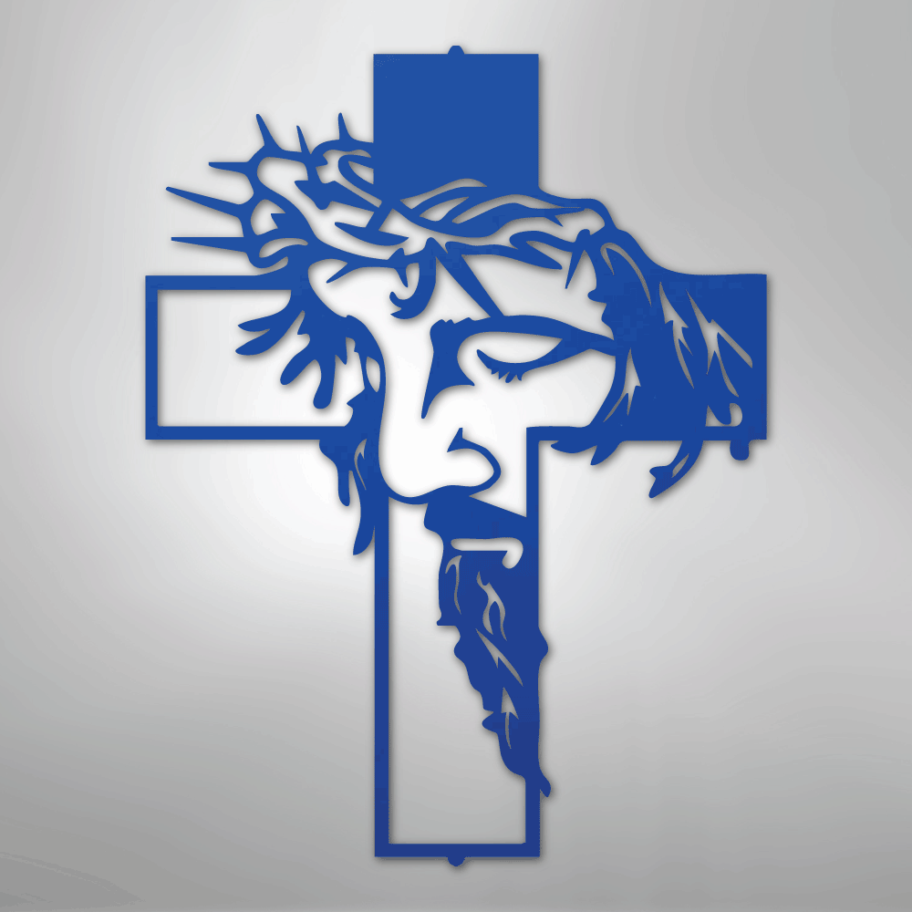 Christ Cross - Steel Sign