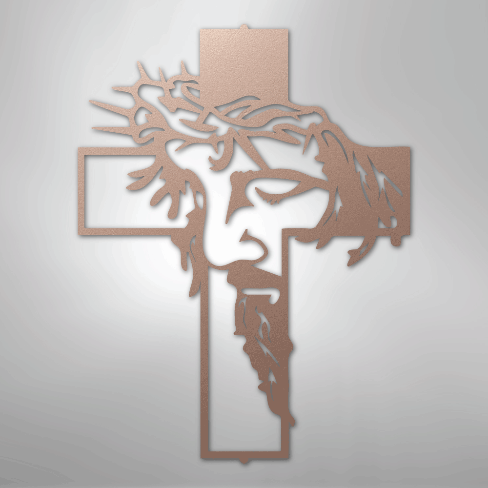 Christ Cross - Steel Sign