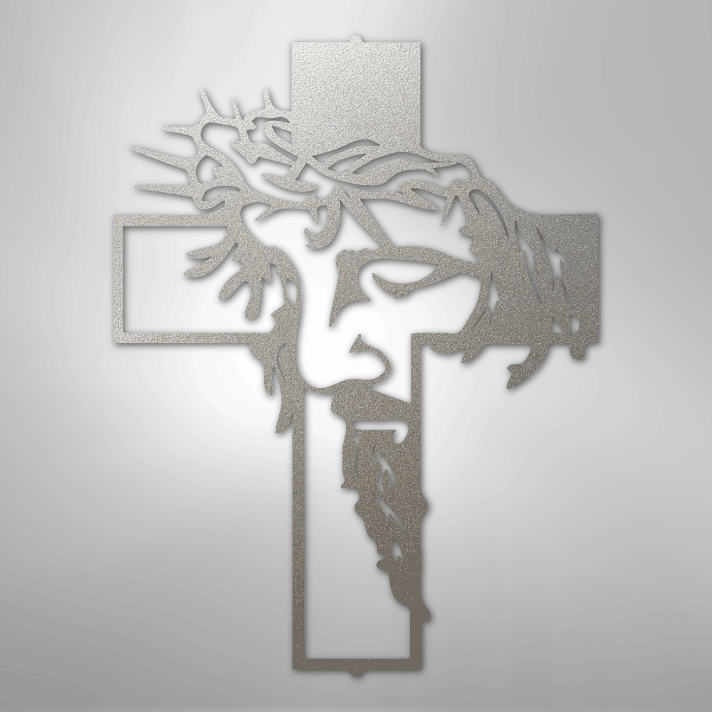 Christ Cross - Steel Sign