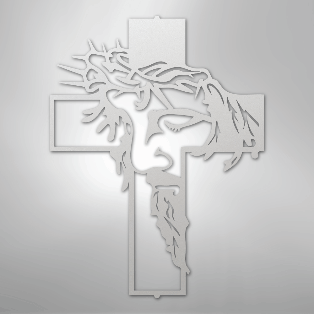 Christ Cross - Steel Sign