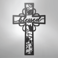 Blessed Cross - Steel Sign
