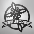 Catholic Monogram - Steel Sign