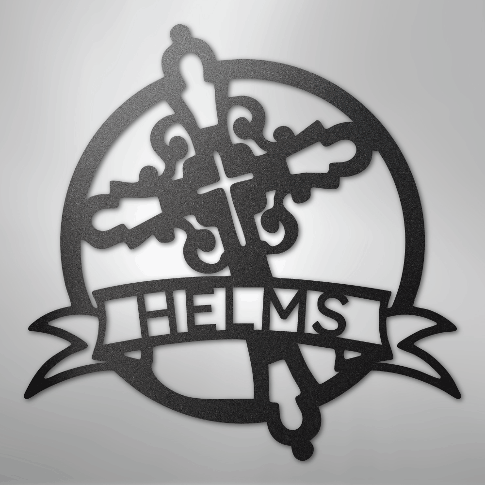 Catholic Monogram - Steel Sign