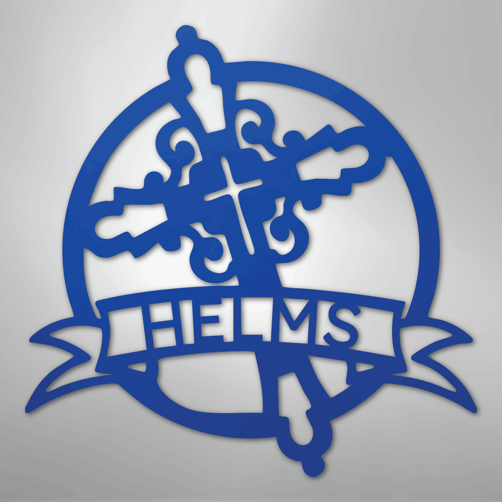 Catholic Monogram - Steel Sign