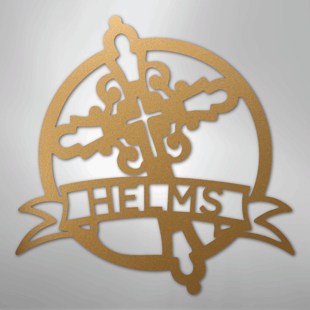 Catholic Monogram - Steel Sign